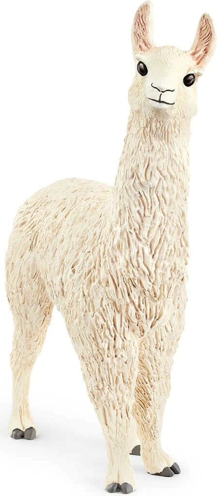 Figurë lodër Schleich Lama Farm Life, 94mm, e bardhë