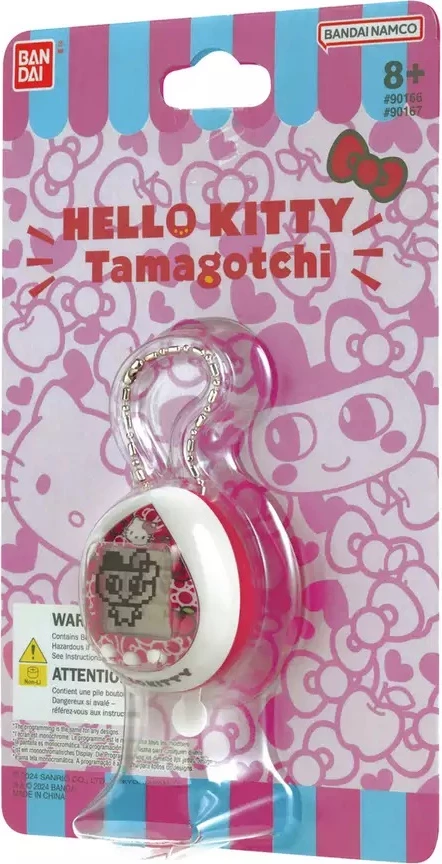 Lodër virtuale Tamagotchi Tamagotchi Nano Hello Kitty 50th Anniversary, 2x LR44, me zinxhir, e kuqe