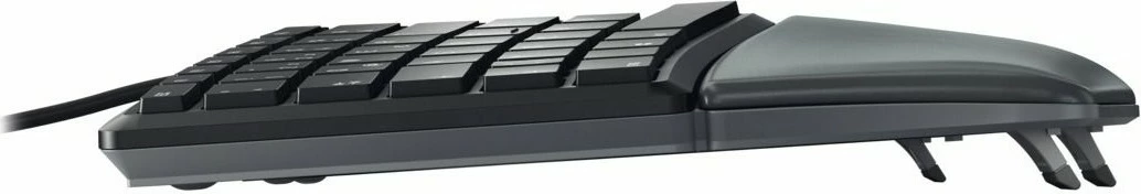 Tastierë Cherry KC 4500 ERGO, Full-size, USB, AZERTY, Ngjyrë e zezë