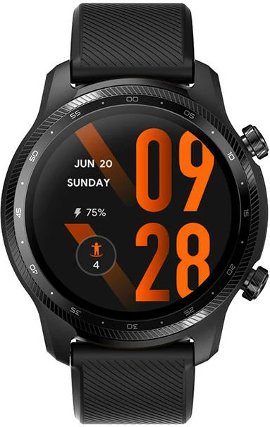 Smartwatch Mobvoi TicWatch Pro 3 Ultra GPS, 1.4", 8GB, Shadow Black