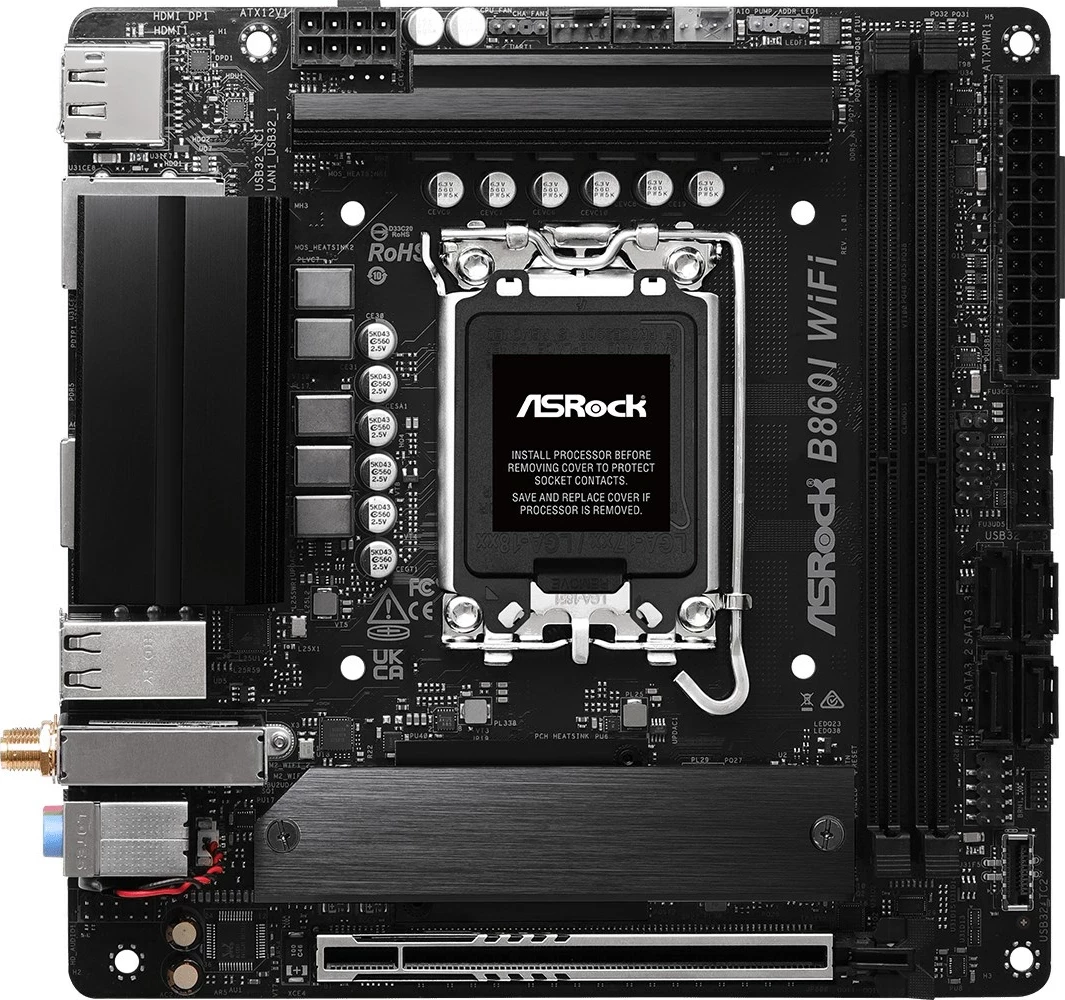 Pllakë amë Asrock B860I WiFi, Intel B860, mini ITX