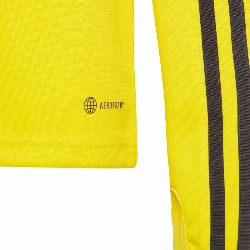 Duks për fëmijë adidas Tiro 23 League Training Top, i zi me të verdhë