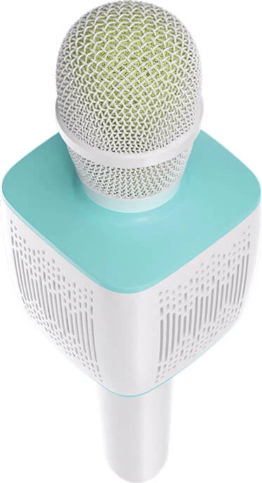 Mikrofon karaoke Moye Melodious MDS-5 Bluetooth 5.0, TF/USB, i bardhë me mentë