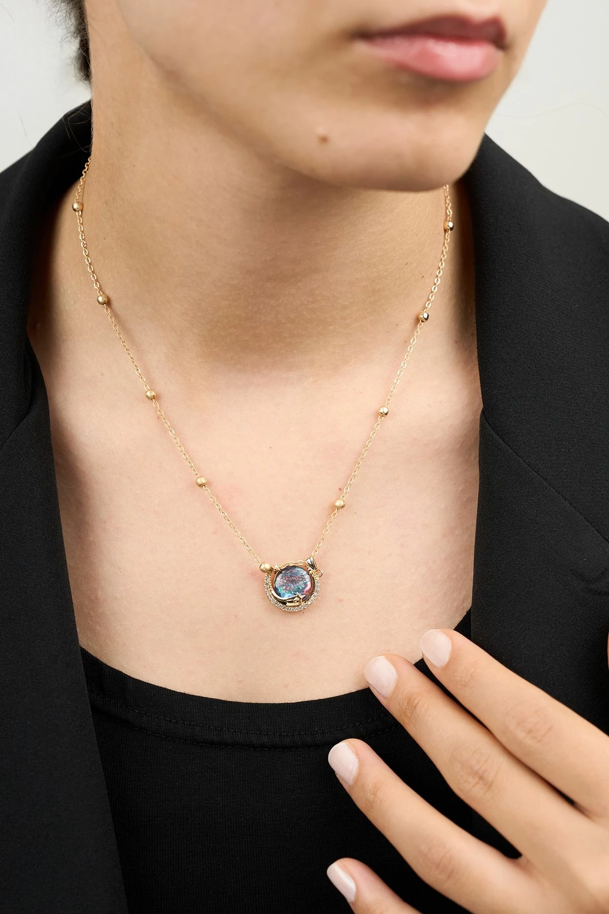 Varëse çeliku Elika, ngjyrë ari rozë, ESLM57053