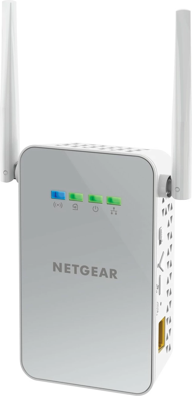Adapter PowerLINE WiFi NETGEAR PLW1000, 1000 Mbps, e bardhë