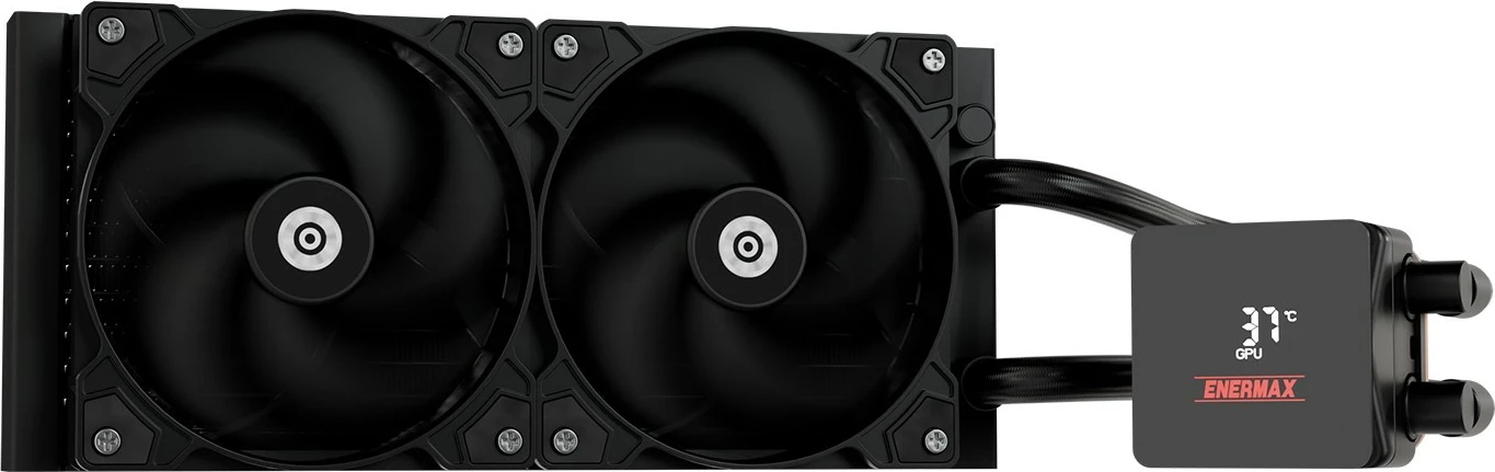 Kasë uji Enermax LIQMAX IV 240mm, AM5/LGA1851, e zezë