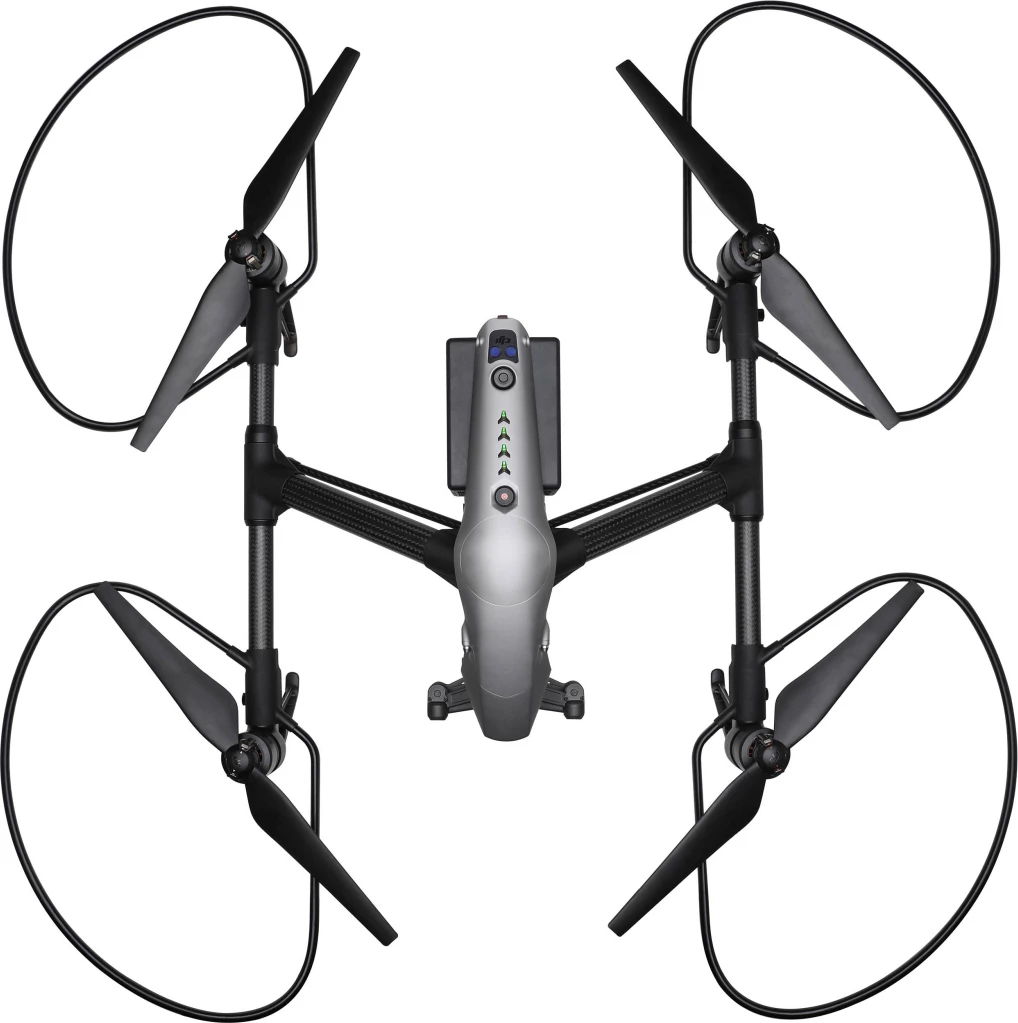 Mbrojtës helikash DJI Inspire 2 Part 48, fibër karboni, set 4 copë, e zezë