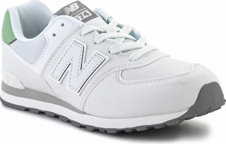 Atlete për fëmijë New Balance Jr GC574MW1, të bardha