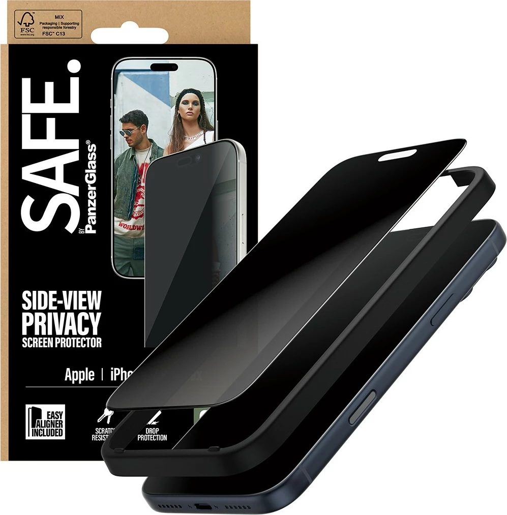 Xham privatësie PanzerGlass SAFE Privacy për iPhone 17 Pro Max