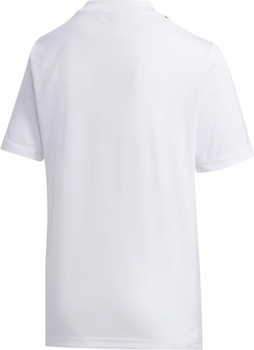 Fanellë për futboll për fëmijë adidas Striped 19 Jr, e bardhë