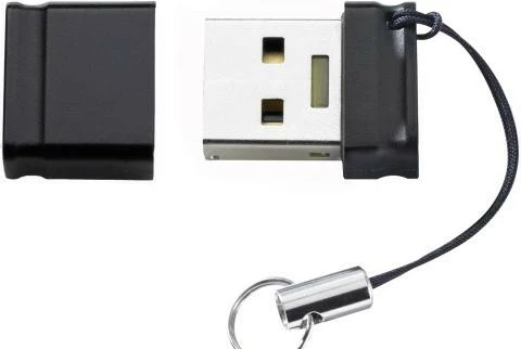 USB flash Intenso Slim Line 128GB, USB 3.2, e zezë