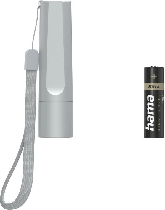 Elektrik dore LED, Hama FL60 228600, 60 lm, rreze 30 m, 3 mënyra ndriçimi, argjendtë