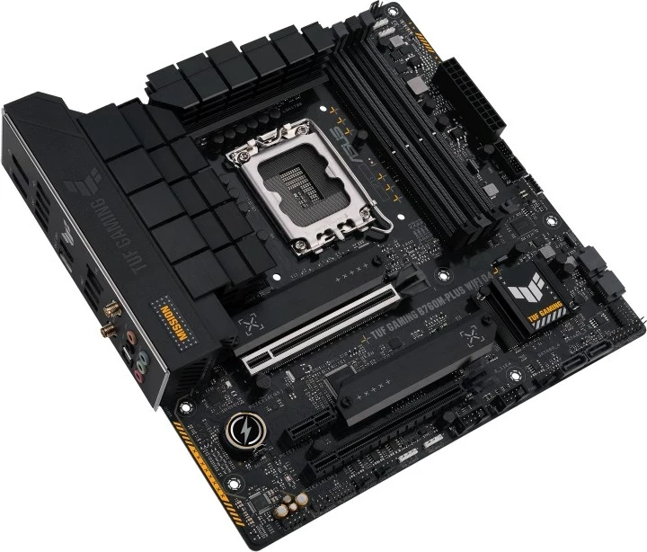 Pllakë amë ASUS TUF GAMING B760M-PLUS WIFI D4, Intel B760, LGA 1700, micro ATX