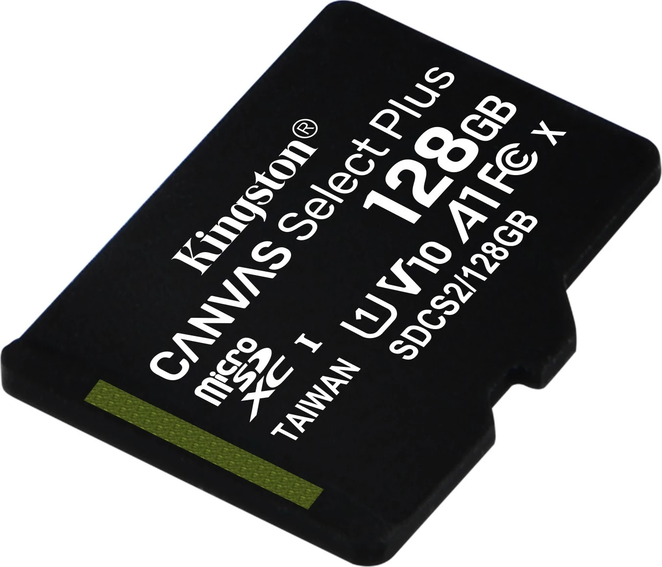 Kartelë memorie Kingston Technology 128GB microSDXC Canvas Select Plus, 100R A1 C10, e zezë