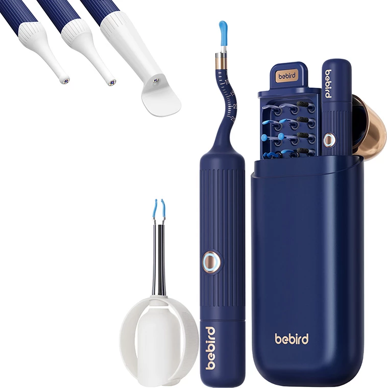 Otoskop me kamerë Bebird EarSight Plus, me aplikacion, Blu