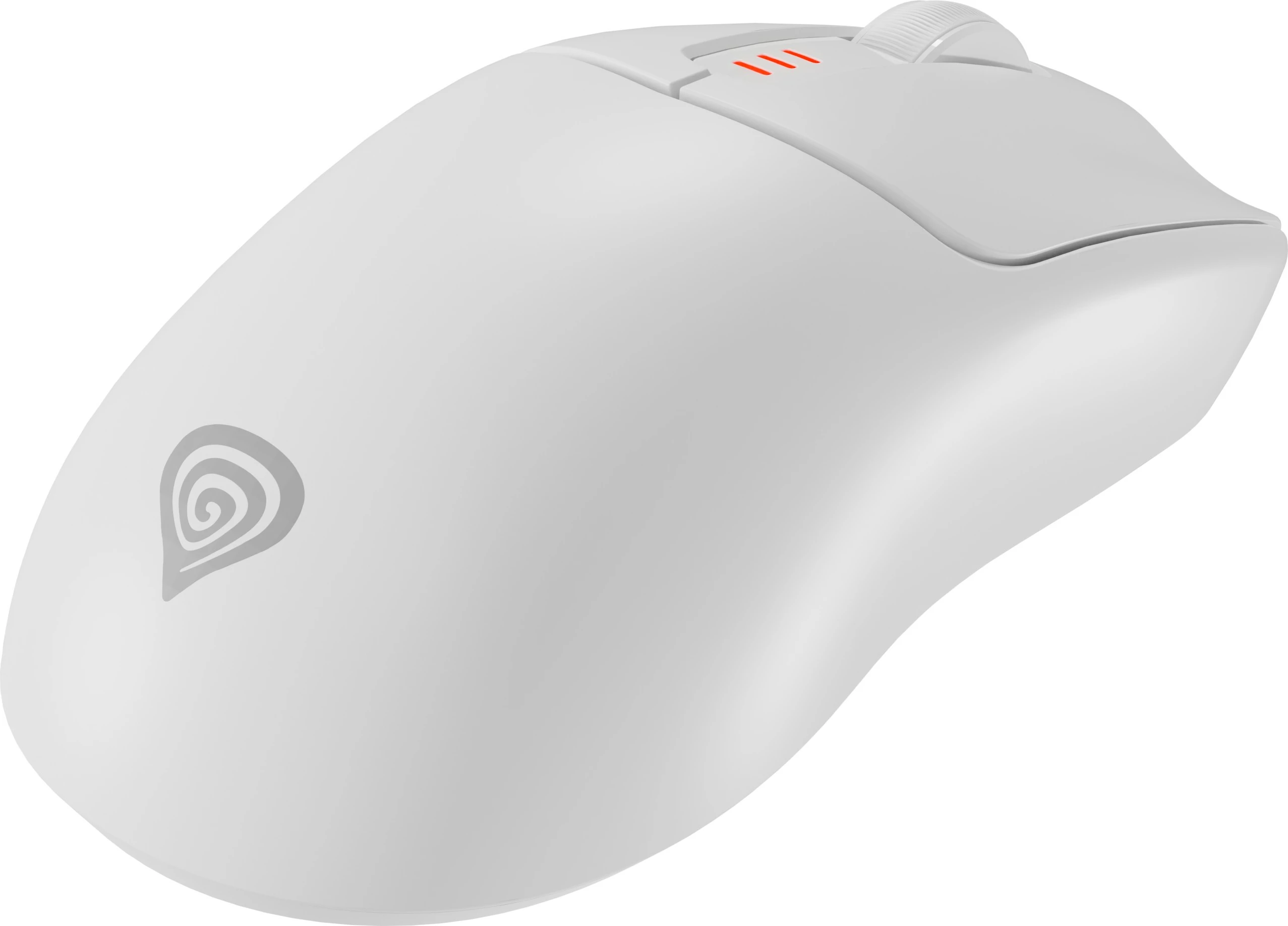 Maus gaming Genesis Zircon 500, wireless, 10000 DPI, i bardhë