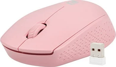Maus NATEC STORK, Bluetooth + USB Type-A, 1600 DPI, Rozë
