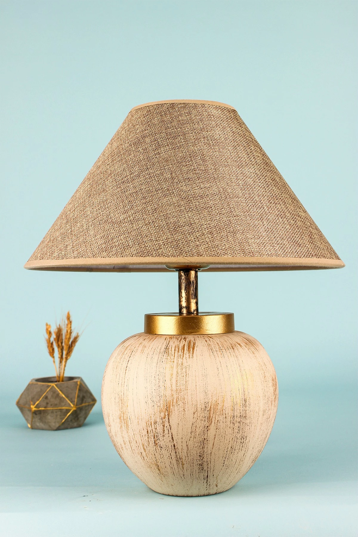 Llambë tavoline Opviq, BK011, ngjyrë bezhë