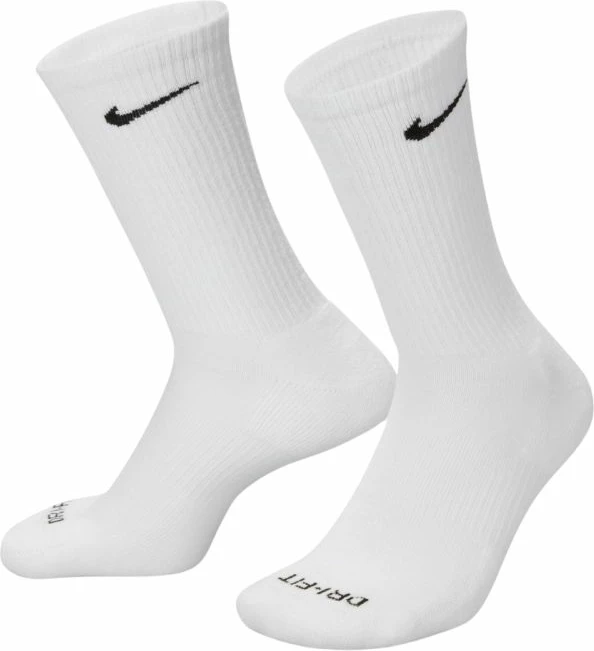 Çorape Nike unisex, të bardha/gri/zeza [Madhësia: 42 - 46]