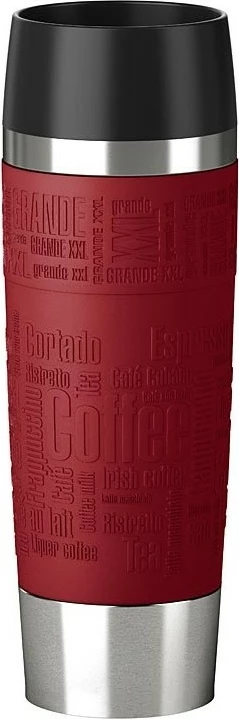 Termos Emsa Travel Mug Standard-Design Grande, 0.5L, e kuqe