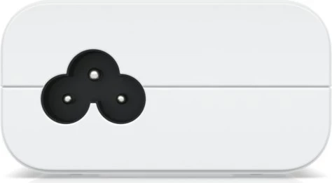 Adapter PoE Ubiquiti U-POE-AT, Gigabit Ethernet, Bardhë