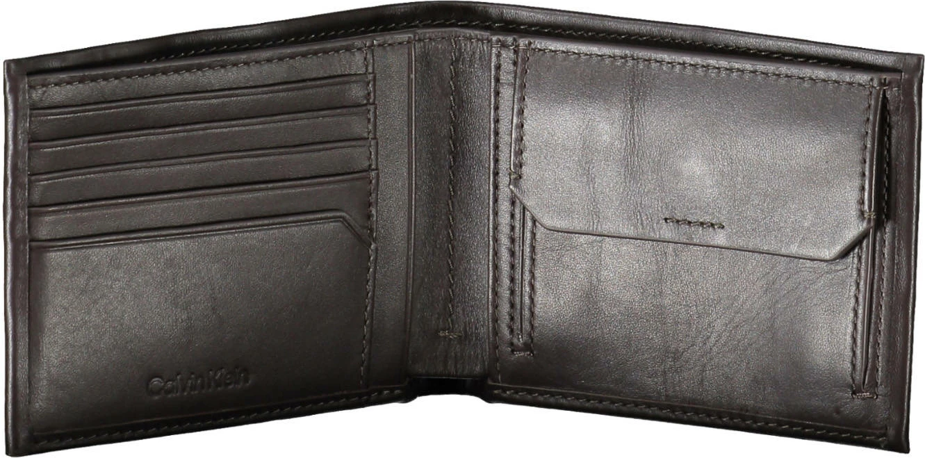 Portofol Calvin Klein meshkuj, kafe