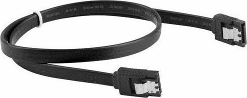 Kabllo SATA Lanberg CA-SASA-14CU-0070-BK SATA III 0.7 m, e zezë