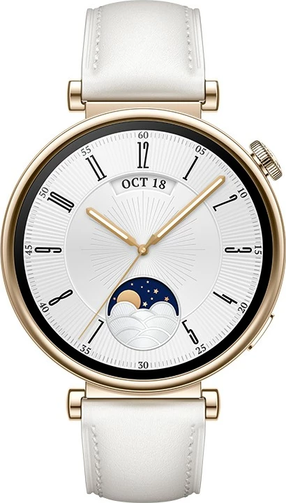 Smartwatch Huawei WATCH GT 4, 32 GB, AMOLED, Wi-Fi, GPS, bardhë