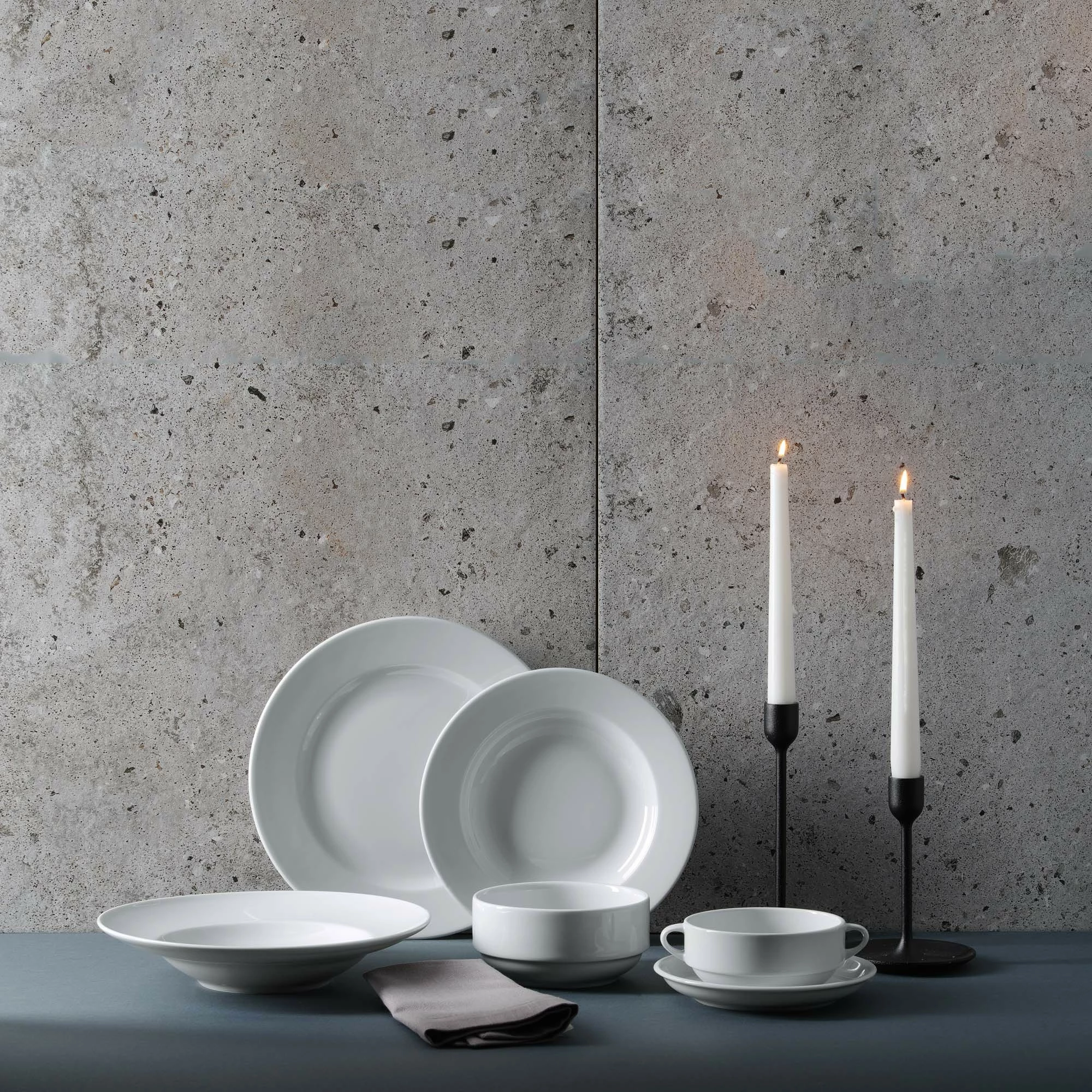Çajnik Fine Dine Bianco 500 ml 180x115 mm, i bardhë, set 6 copë