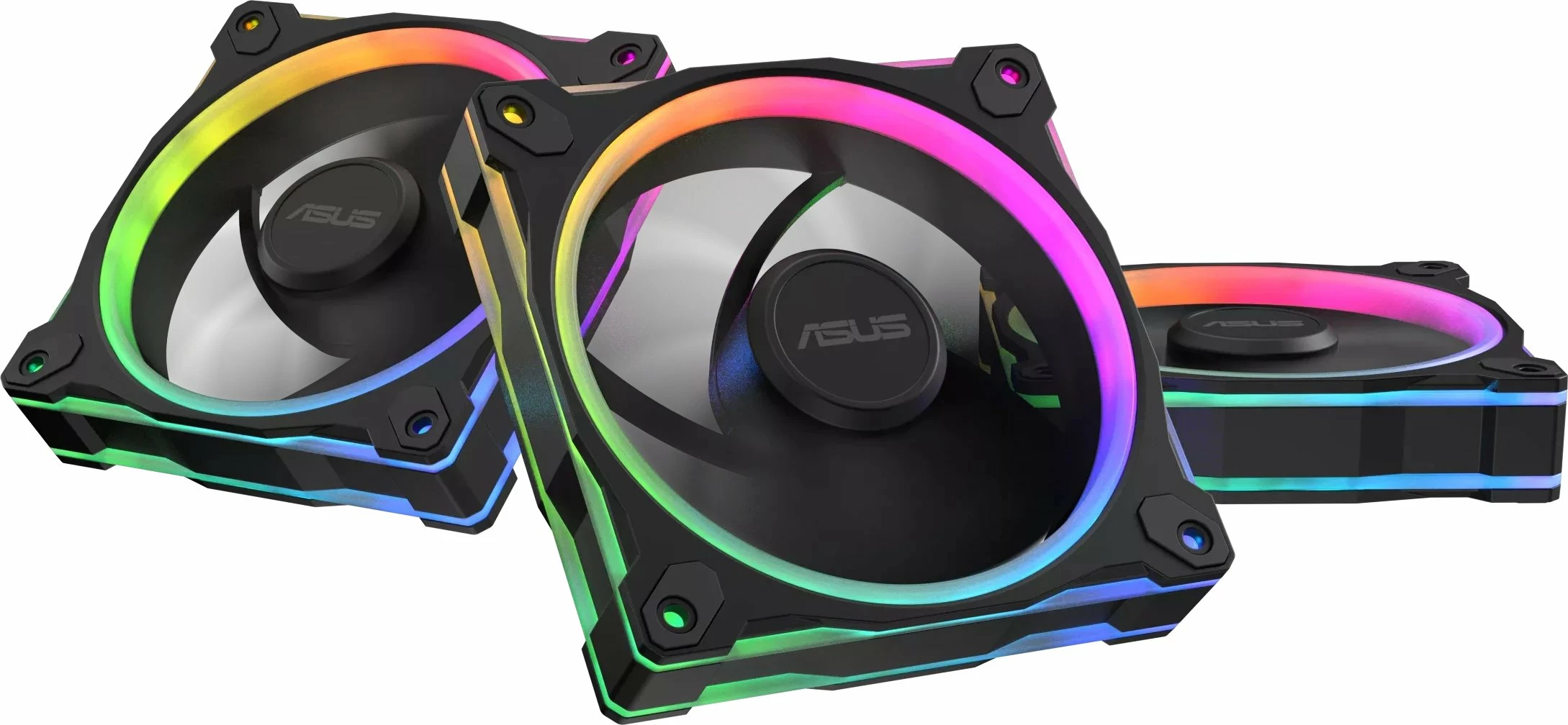 Ventilator për kasë Asus Prime MR120 ARGB Reverse 120mm 3-pack, i zi (90DA00L0-B09020)