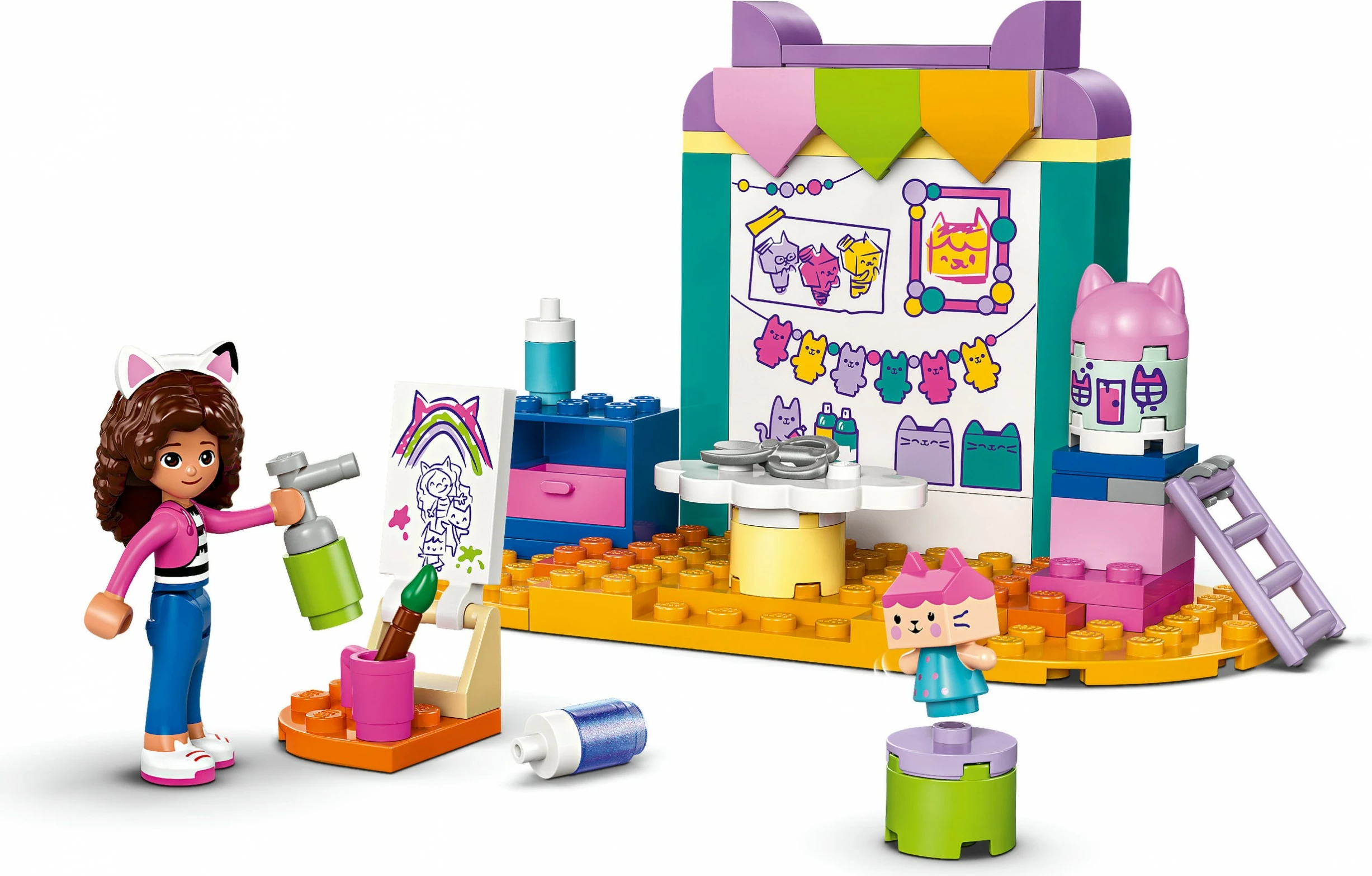 Set ndërtimi LEGO Gabby's Dollhouse 10795, shumëngjyrësh, për fëmijë 4+