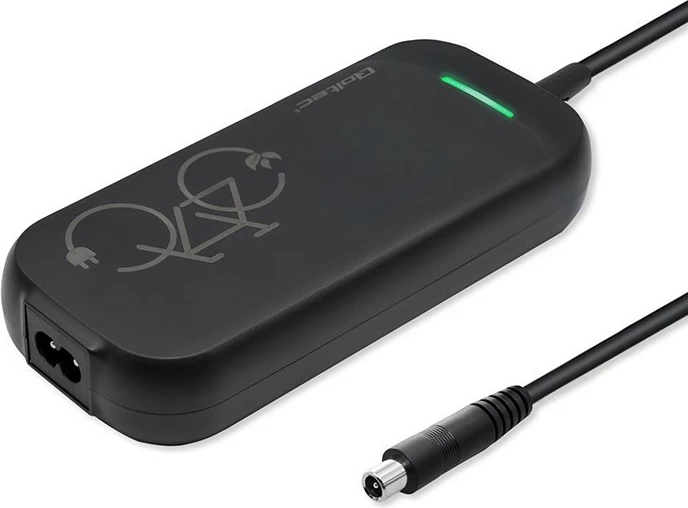 Karikues biçiklete elektrike Qoltec 50334, 42V 2A, për bateri 36V, i zi