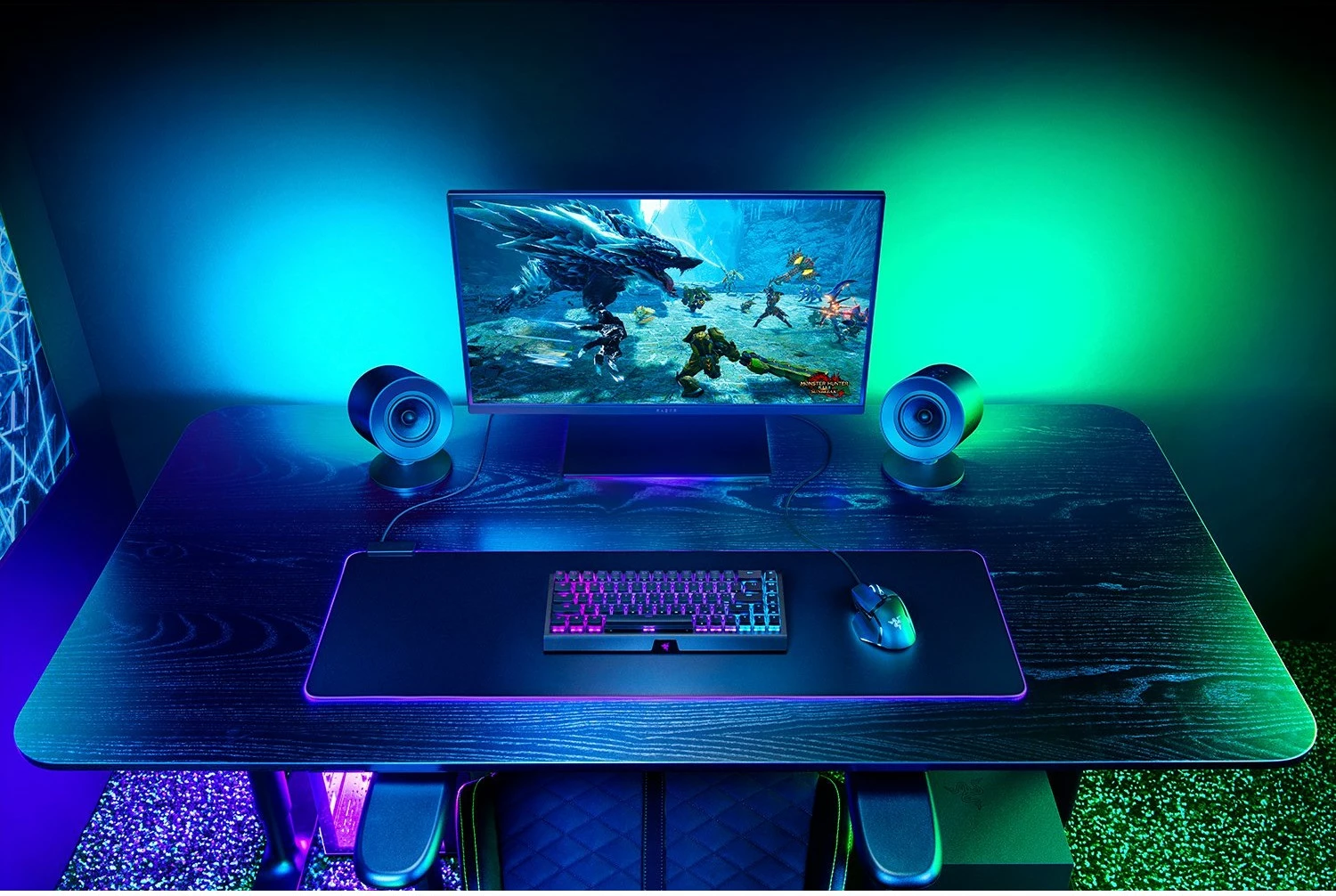 Altoparlantë Razer Nommo V2, 2.1, Bluetooth 5.3, USB Type-C, e zezë