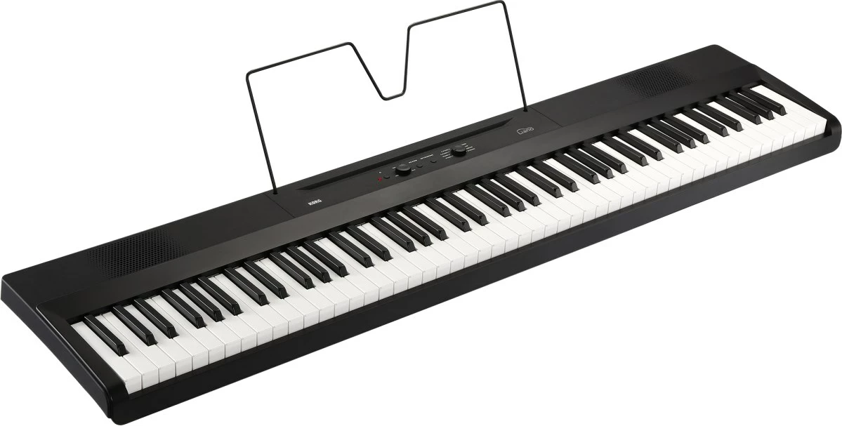Piano digjital Korg Liano, 88 taste, E zezë