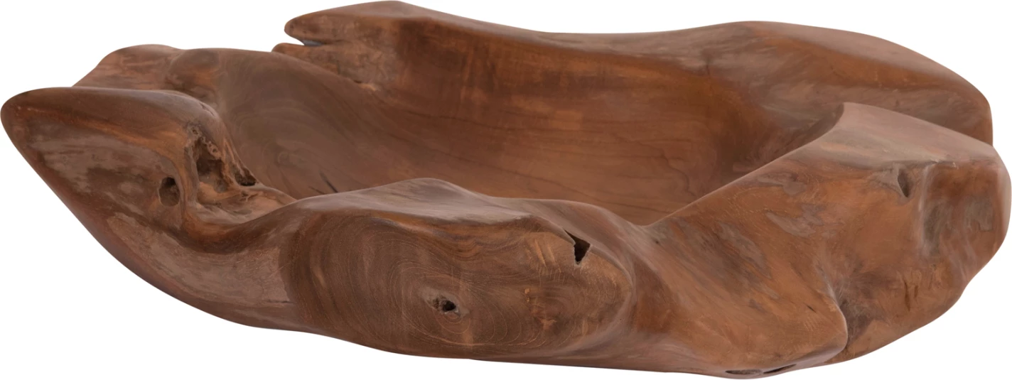 Enë dekorative NOKI, dru tik natyral, 50x46x10cm