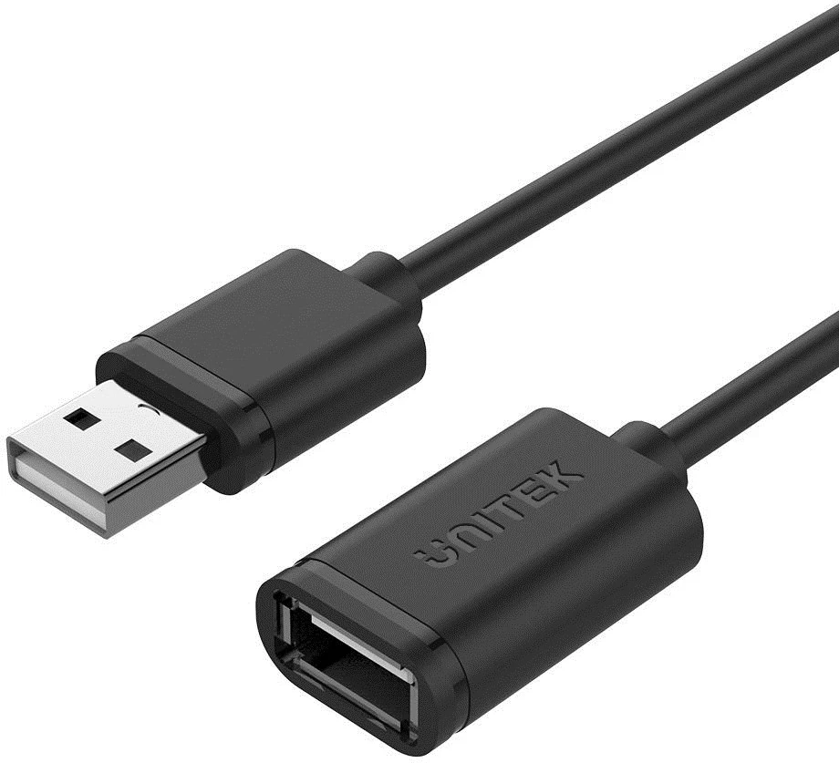 Kabllo USB UNITEK Y-C417GBK 3 m USB 2.0, e Zezë