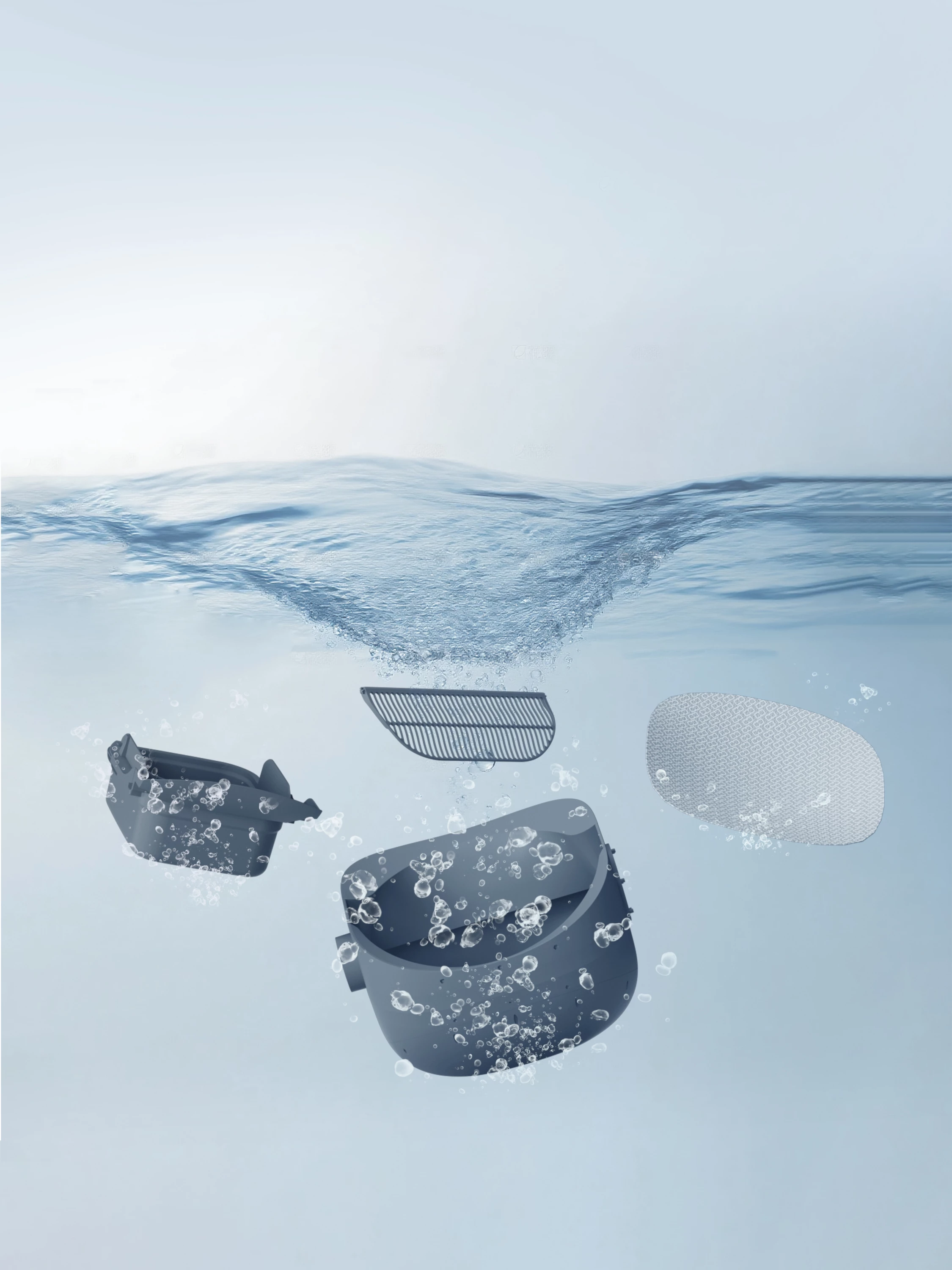 kuti rëre smart automatike për mace Catlink C08 Scooper OPEN-X, me Wi‑Fi/app, 4 L rërë + 12 L depo mbetjesh, gri