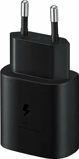 Karikues rrjeti Samsung EP-TA800EBE 25W USB-C PD 3A, i zi