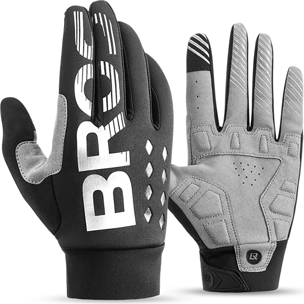 Doreza çiklizmi Rockbros 16410061002, të gjata, të izoluara, M, e zezë/gri