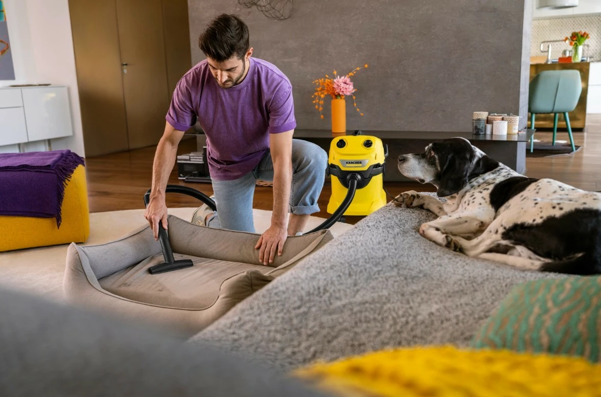 Grykë për tapiceri Karcher 2.863-375.0, e zezë/e kuqe