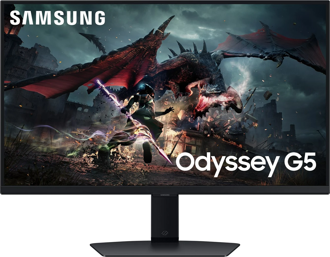 Monitor Samsung Odyssey G5, 27", Quad HD, 180 Hz, i zi