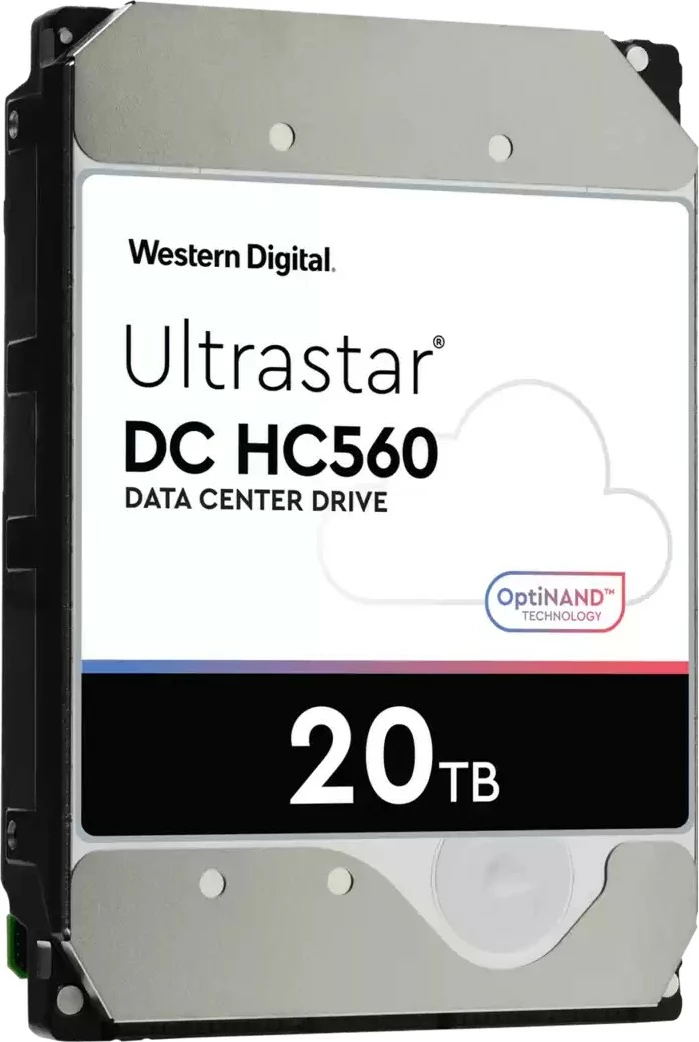 HDD Western Digital Ultrastar DC HC560, 20 TB, 7200 RPM, 512 MB, 3.5", Serial ATA