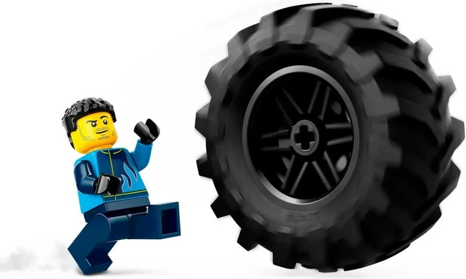 Set LEGO City Monster Truck 60402, 148 pjesë, Blu