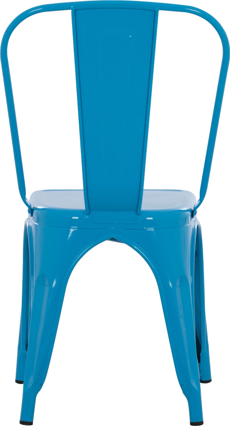 Karrige për ngrënie MELITA-PRO FH8641.48 metalike, ngjyrë kaltër, 44x47x84.5H cm