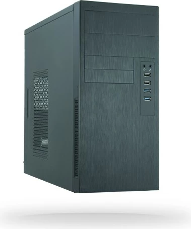 Kasë Chieftec HO-11B, Tower, micro ATX, 350W, e zezë