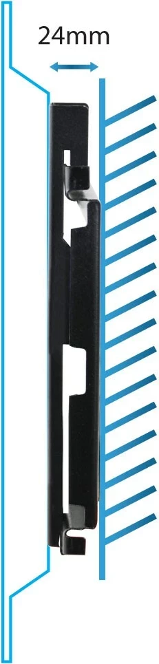 Mbajtës TV Esperanza ERW013, 14-50'', deri 25kg, i zi