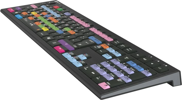 Tastierë LogicKeyboard FL Studio Astra 2 DE për PC, me taste të ngjyrosura