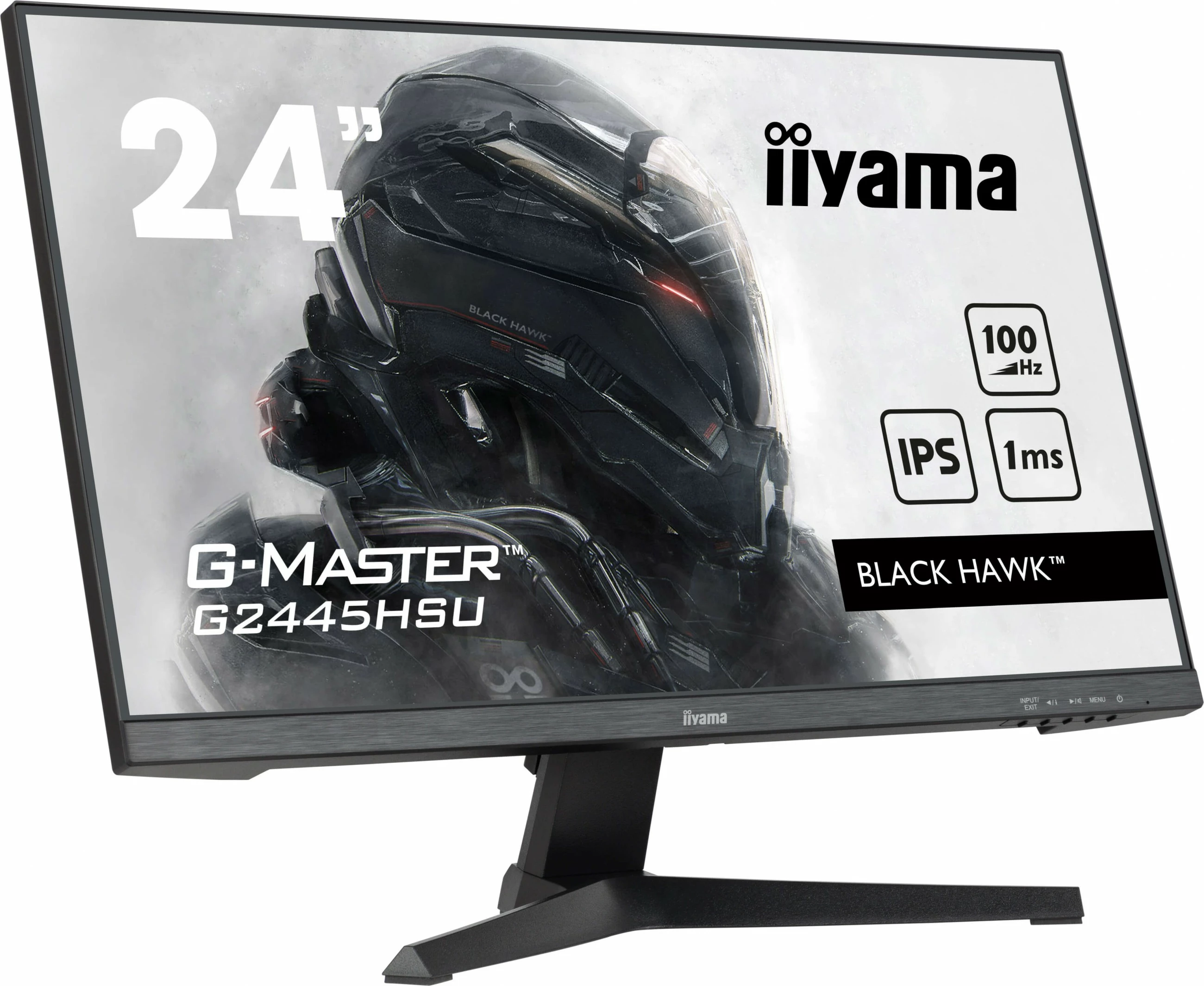 Monitor iiyama G-MASTER G2445HSU-B2, 24", Full HD, 1ms, i zi
