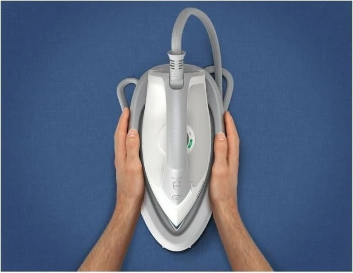 Hekurosja me avull Philips PSG2000, ngjyrë gri-kaltër