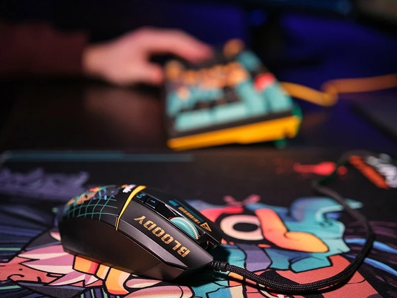 Mauspad A4-Tech Bloody BP45 RENEGADE, 450x400x5 mm, Midnight